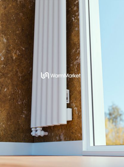 Bareng Monte V 2250 - вертикальный трубчатый радиатор высотой 2250 мм, нижнее левое подключение