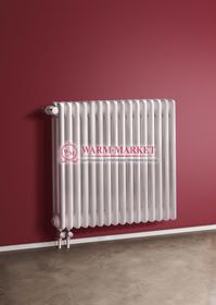 Трубчатый радиатор Dia Norm 3057-14 секций, трехтрубный с нижним правым/левым подключением с вентилем.