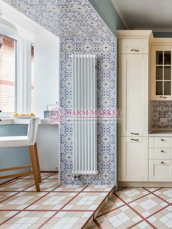 Трубчатый радиатор Arbonia 3250 трехтрубный боковое подключение