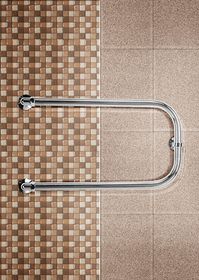 Полотенцесушитель П-образный бесшовный из нержавеющей стали