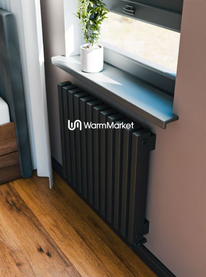 Bareng Select V 500 - вертикальный трубчатый радиатор высотой 500 мм, нижнее разнесенное подключение