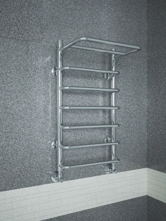 Polka E - электрический полотенцесушитель с греющей полкой.