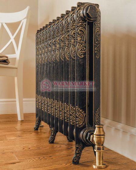 Exemet Rococo 600 - чугунный дизайн радиатор