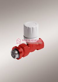 Purmo вентиль термостатический прямой ½ МТВ 130 красный
