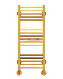 Аврора П16-1- водяной полотенцесушитель, нижнее подключение, цвет золото