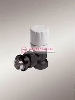 Purmo вентиль термостатический угловой ½ МТВ 131 черный