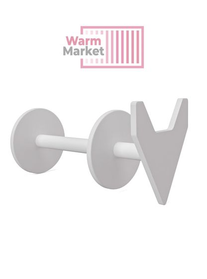 Крючок V образный Axxinot для радиатора с квадратным или прямоугольным профилем трубы