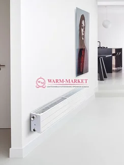 DiaNorm Ramo Ventil Compact RCV22 , высотой 200 мм -  радиатор панельный с полосками и нижним/боковым подключением