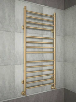 Avrora Bronze - бронзовый полотенцесушитель в форме классической лесенки.