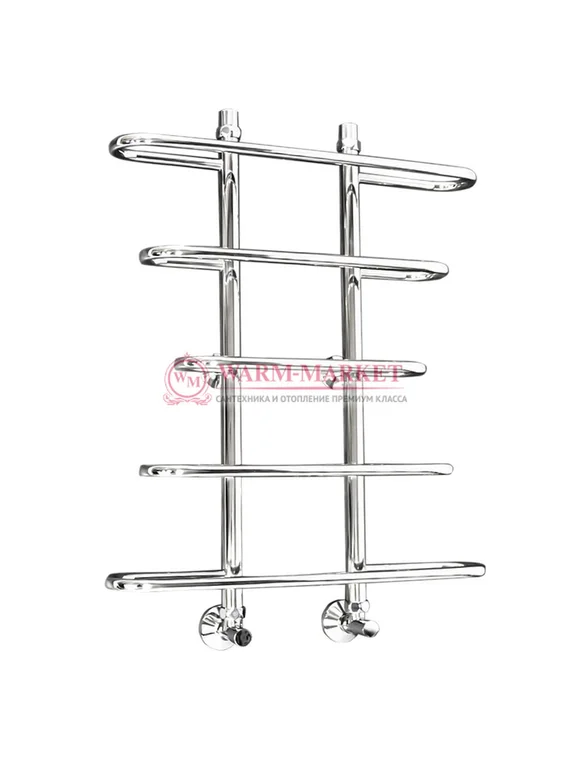 Водяной полотенцесушитель Secado Венеция 8 из нержавеющей стали