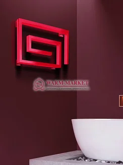 Garmonia R-дизайнерский полотенцесушитель из квадратного профиля