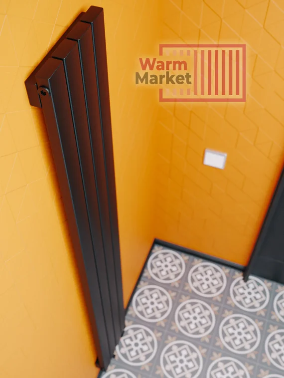 Axxinot Adero 30х60 V - вертикальный радиатор высотой 2250 мм, нижнее правое подключение