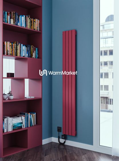 Bareng Temper VE 1250 - вертикальный электрический трубчатый радиатор высотой 1250 мм