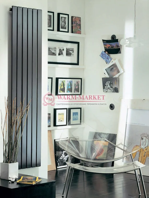 Вертикальный дизайн радиатор Caleido Picchio