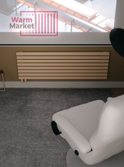 Axxinot Fortalla 40х40 Z - горизонтальный радиатор шириной 2500 мм, 7 секций