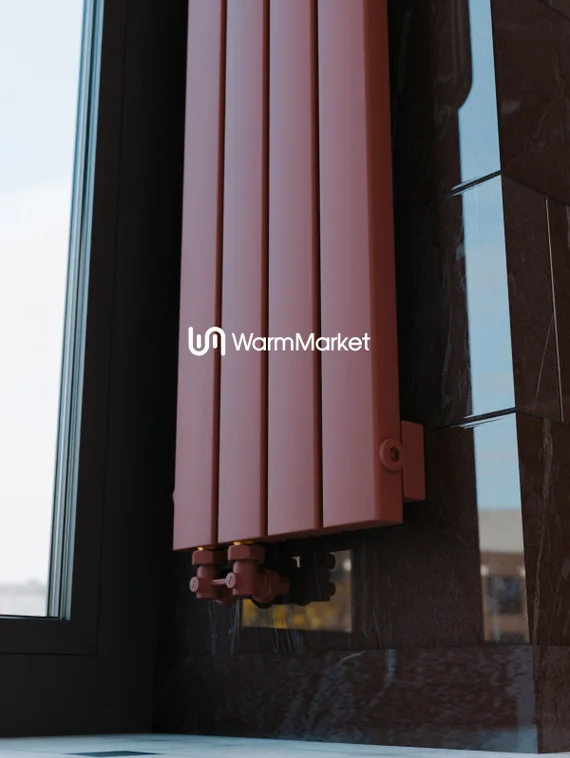 Bareng Temper V 2250 - вертикальный трубчатый радиатор высотой 2250 мм, нижнее левое подключение