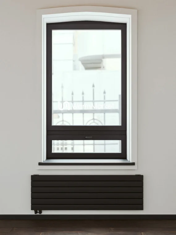 Bareng Temper Z 1000 - горизонтальный трубчатый радиатор шириной 1000 мм, нижнее левое подключение