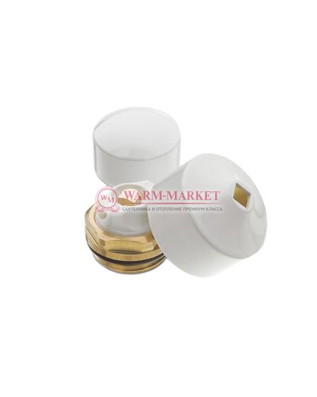 Набор Hummel - воздухоотводчик (кран Маевского), заглушка с декоративными колпачками Design 1/2&quot;