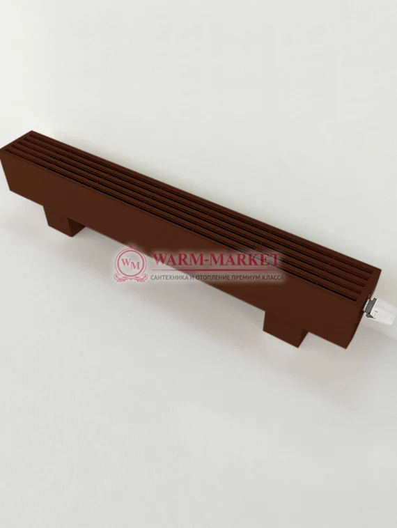 Напольный конвектор KZTO Radiator Элегант Мини 130х80 ral 8011
