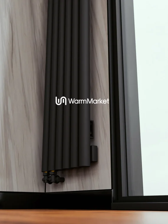 Bareng Monte V 3000 - вертикальный трубчатый радиатор высотой 3000 мм, нижнее левое подключение