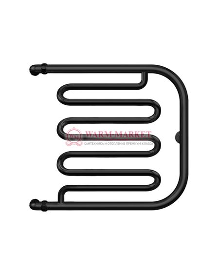 Фокстрот-лиана - водяной полотенцесушитель, боковое подключение