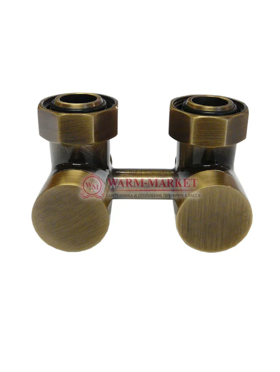 Нижний узел подключения G 3/4 x М22x1,5 50 мм Античная Латунь