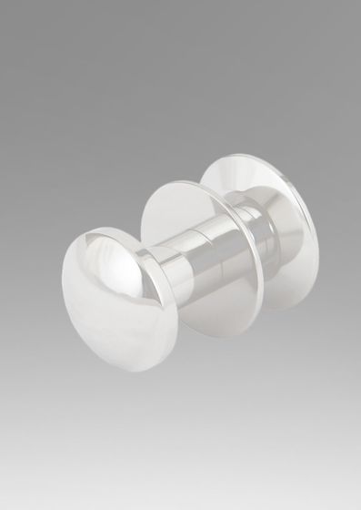 Крючок для полотенцесушителя округлый из нержавеющей стали белый