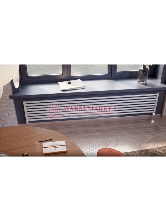 Mandarino Tondo 2800 - цветной радиатор из анодированного алюминия