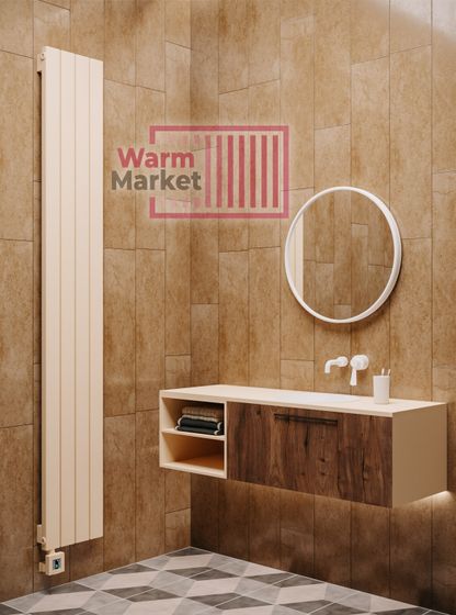 Axxinot Adero 30х60 VE - вертикальный электрический радиатор высотой 1750 мм, 3 секции