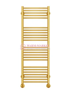 Аврора П22-2 - водяной полотенцесушитель, нижнее подключение, цвет золото