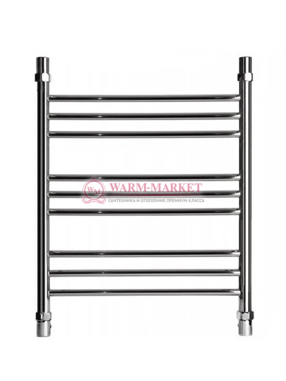 Bogema 3 (прямая) - водяной полотенцесушитель из нержавеющей стали