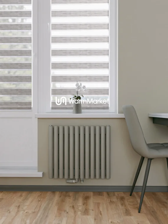 Bareng Monte V 600 - вертикальный трубчатый радиатор высотой 600 мм, нижнее центральное подключение