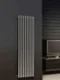 KZTO Garmonia A-40 -вертикальный трубчатый радиатор из нержавеющей стали, высотой 1034 мм, боковое подключение