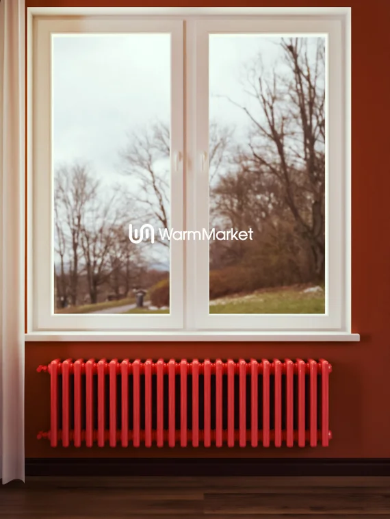 Bareng Softy 3037 - трехтрубный трубчатый радиатор высотой 370 мм, боковое подключение