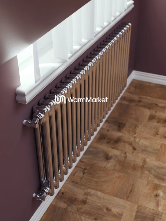 Axxinot Sentir Chrome 2050 - стальной трубчатый радиатор, боковое подключение N12