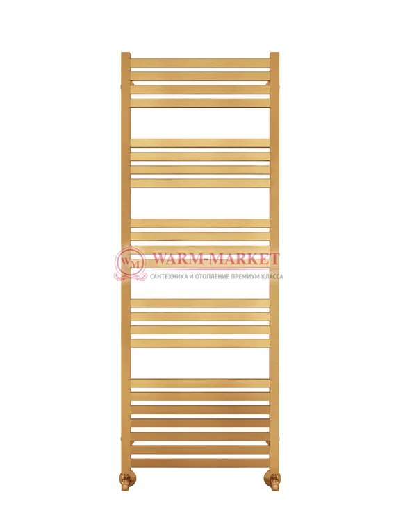 Тоскана П23 - водяной полотенцесушитель, нижнее подключение, цвет бронза