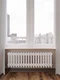 Bronto Pipe 3040 - трехтрубный трубчатый радиатор высотой 400 мм, нижнее подключение с термостатикой