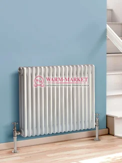 Трубчатый радиатор Dia Norm 3057-24 секции, трехтрубный с боковым подключением.