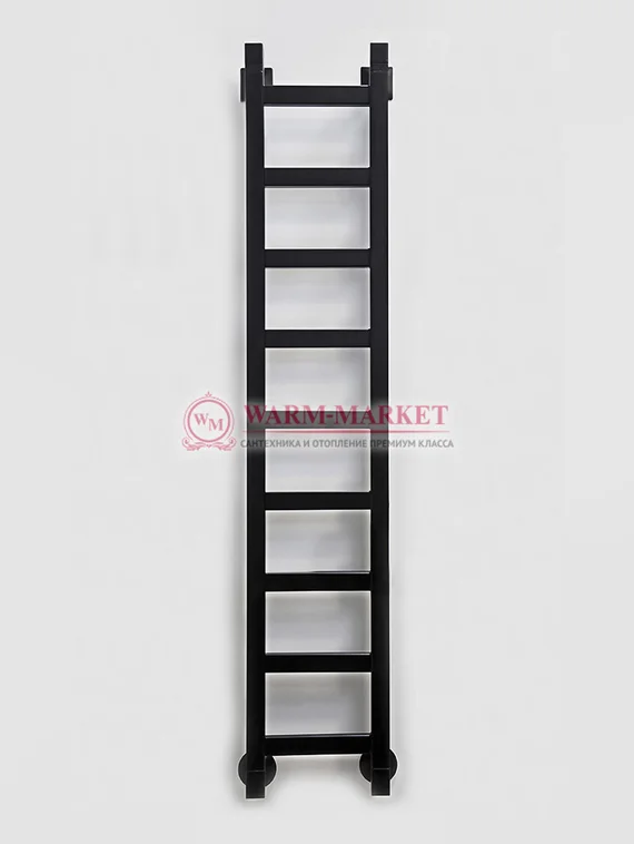 Quadro Q1 - узкий водяной дизайн-полотенцесушитель из нержавеющей стали