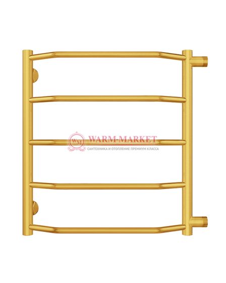 Виктория П5 - электрический полотенцесушитель, цвет золото