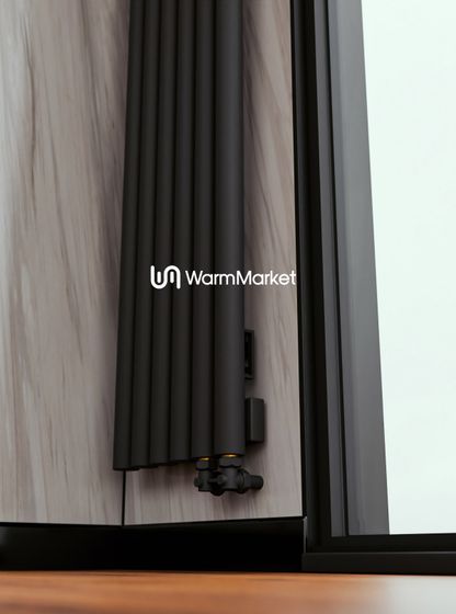 Bareng Monte V 1250 - вертикальный трубчатый радиатор высотой 1250 мм, нижнее правое подключение