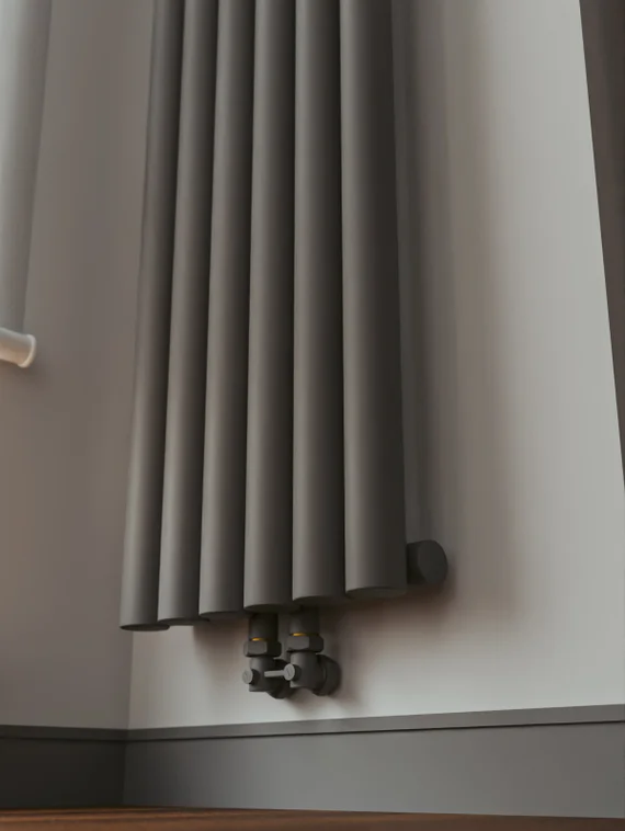 Bareng Monte Light V 1750 - вертикальный трубчатый радиатор высотой 1750 мм, нижнее центральное подключение