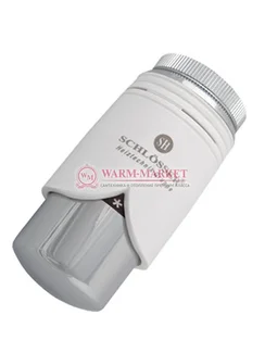 Термостатическая головка Brillant M28x1,5 C Белый-Хром