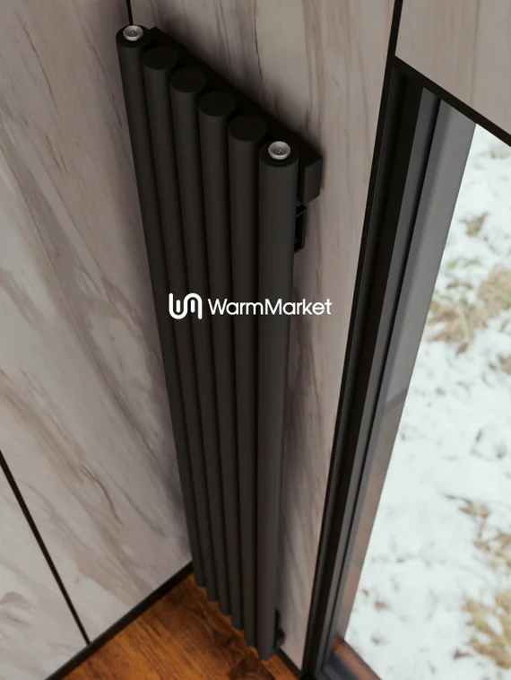 Bareng Monte V - вертикальный трубчатый радиатор высотой 2250 мм, нижнее правое подключение