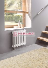 Трубчатый радиатор Dia Norm 2057 двухтрубный, нижнее правое/левое подключение