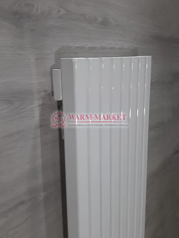 Steel V 40х40 750 - вертикальный трубчатый дизайн-радиатор, 5 секций