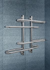 Furror EL - водяной полотенцесушитель с перекладинами направленными в разные стороны