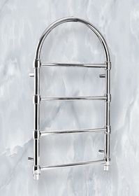 Awantazh Aura Hrome - полотенцесушитель в стиле ретро хромированный