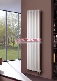 Вертикальный трубчатый радиатор Irsap Tesi RT 31800-8 №26, трехтрубный с нижним подключением.