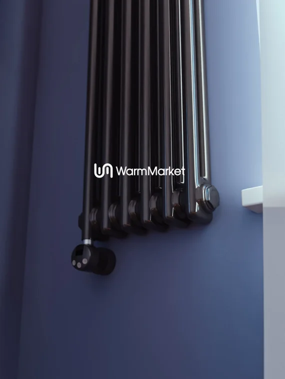 Bareng Softy Electric 2150 - электрический вертикальный двухтрубный трубчатый радиатор высотой 1500 мм